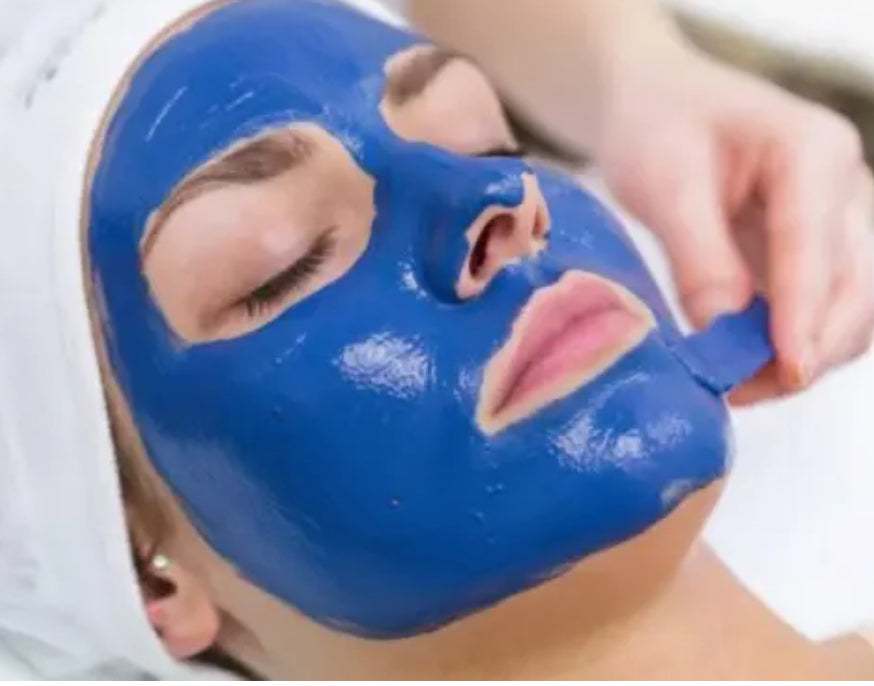 4 pack Blue Nila Moroccan facemask